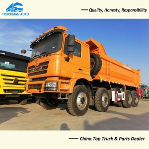 50 Tons SHACMAN 8x4 Tipper Truck With 420HP Cummins Brand Engine