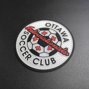 Waterproof 3D Embroidery Patches Customized 3D Silicone Patch Washable