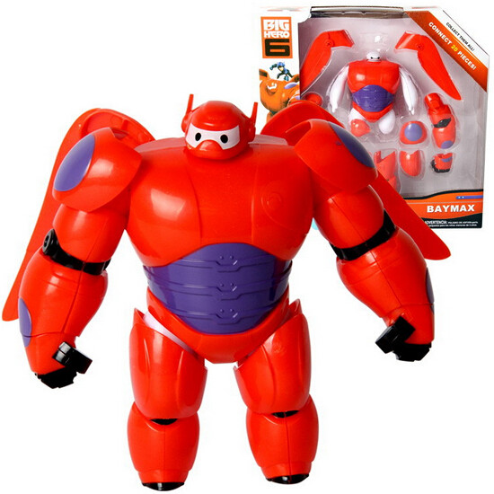 Quality Disney Big Hero 6 Baymax Mech Plastic toys wholesale