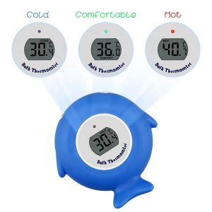 DTH-158 Cute Fish Appearance Digital Baby Bath Thermometer Environmental