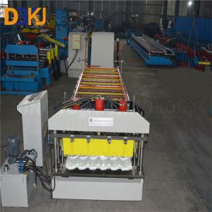 5.5Kw Glazed Tile Roll Forming Machine glazed tile making machine 1220mm Width