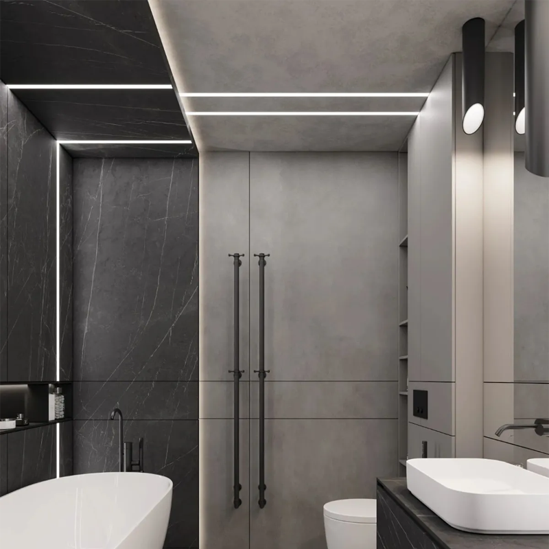 Led aluminum profile for LED Plasterboard Profile drywall gypsum wall