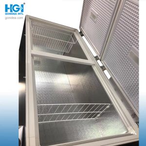 Mechanical Temperature Control Deep Chest Freezer 500L With Two Doors