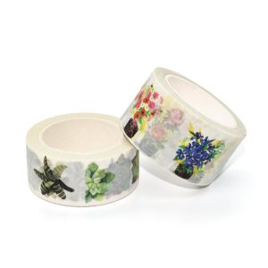 Journal Planner Sample Card Washi Tapes Waterproof Washi Paper Masking Adhesive