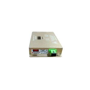 Gold Color FTTH 1310nm Optical Transmitter , 10mW/12mW Optical Node Transmitter