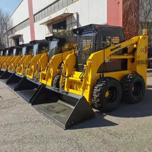 Cheap Durable 700KG Skid Steer Loader with EPA Euro V Engine and Max Dumping Height of 2380mm for sale