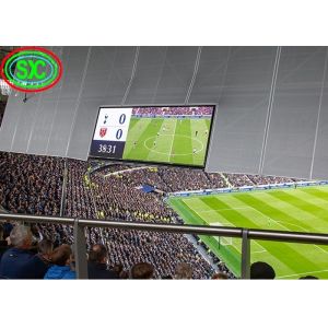 P10 SMD LED Stadium Display IP65 Waterproof 5000cd/m2 Brightness