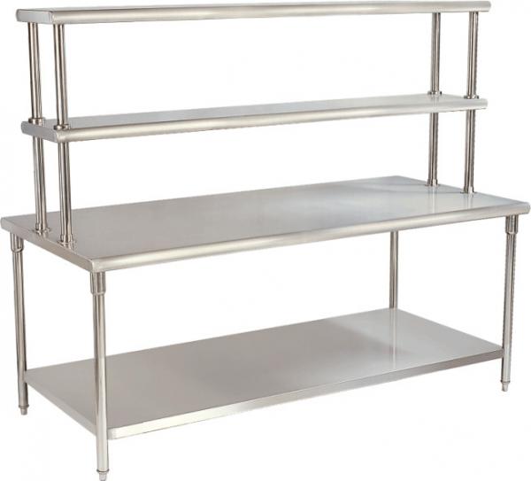 Quality Kitchen YX-H30-2 Stainless Steel Catering Equipment / Work Table With Top Rack wholesale