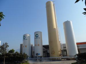 China 100L/h Liquid Nitrogen Production Plant , 1000KW Industrial Oxygen Generator on sale