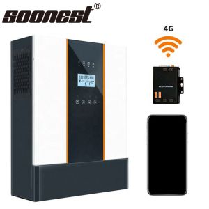 Onduleur Solaire Solaire Hybride Pur Sinus Mppt 10Kw Onduleur Solaire 3000W