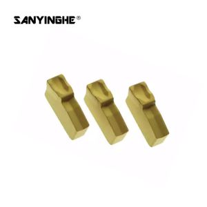 Tungsten Cemented Carbide Grooving Inserts Tungsten Carbide Glass N151.2-300-4E