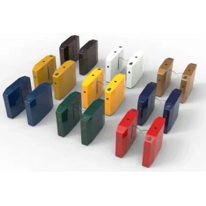 Biometric Access Control SUS304 Flap Barrier Turnstile