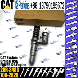 Cheap excavator Fuel Injector Assembly 20R-3477 20R-3483 20R-0849 20R-1264 20R-1275 20R-1278 20R-1283 For C-aterpillar 3512B for sale