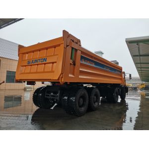 70-110 Tons 8X4 8X8 Flat Push Articulated Dump Truck