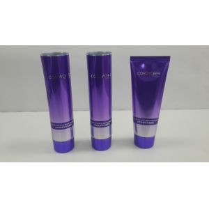 Gloosy cosmetic Packaging Laminate Tube Container with Electroplated Cap