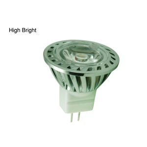 High Power 1W 5000 - 10000K AC / DC 12V SMD MR16 LED SpotLight Bulb For