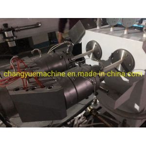 Deep Screw Channel Structure Double/Two Output PVC Conduit Pipe Extruder with