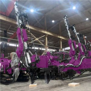 Hard Rock Borehole Drilling Equipment Depth 36m Mining Drilling Machine Crawler