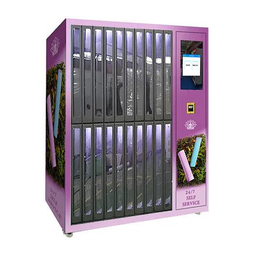 Locker Vending Machine with Smart Rent & Return System and Customizable Pricing