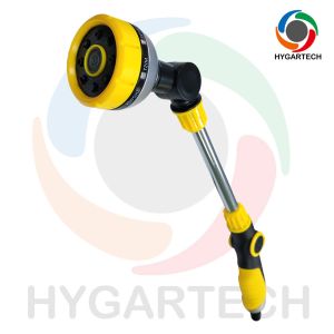 Multifunctional Thumb Control Spray Wand with Extension and Hose Connector for
