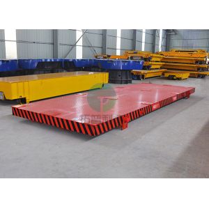 high temperature proof 50 ton railway transfer electric motorized cart for dies
