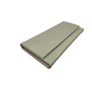 Bright Leather Foldable Sunglasses Case / Portable Hard Eyeglass Case