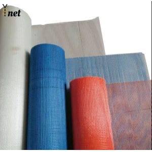 White Fiberglass Building Mesh Customized Alkali Resistant Fiberglass Mesh 1m