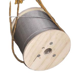 China 1x19 Inox Cable 1mm 2mm 3mm 4mm 5mm 6mm 7mm 8mm 9mm 10mm AISI304 AISI316 Stainless Steel Wire Rope with ±1% Tolerance on sale