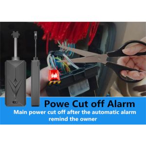 Vehicle 4G GPS Tracker Remote Control ACC Detection With 140mAh Battery