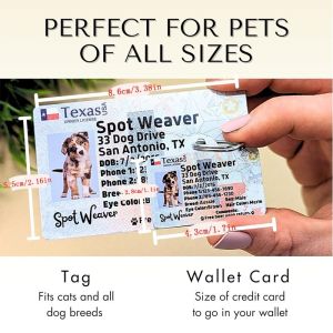 Blanks Personalized PET License Tag For Pets Sublimation MDF Dog ID Anti-Lost