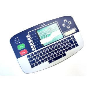 Custom Membrane Keyboard For A Flight Sim Avionics With Glossy Window