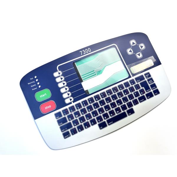 Quality Custom Membrane Keyboard For A Flight Sim Avionics With Glossy Window wholesale