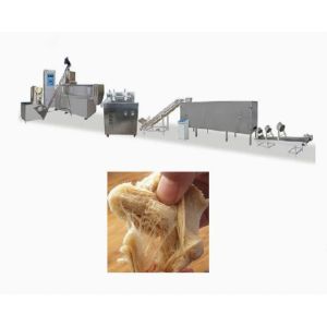 Continuous & Automatic Soya Extruder Machine