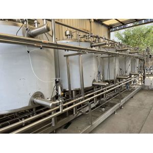 Small Scale Dairy Processing Machine 500L Yogurt Production Line