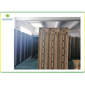 Shopping Mall Entrance Walk through Metal Detectors For Public Security