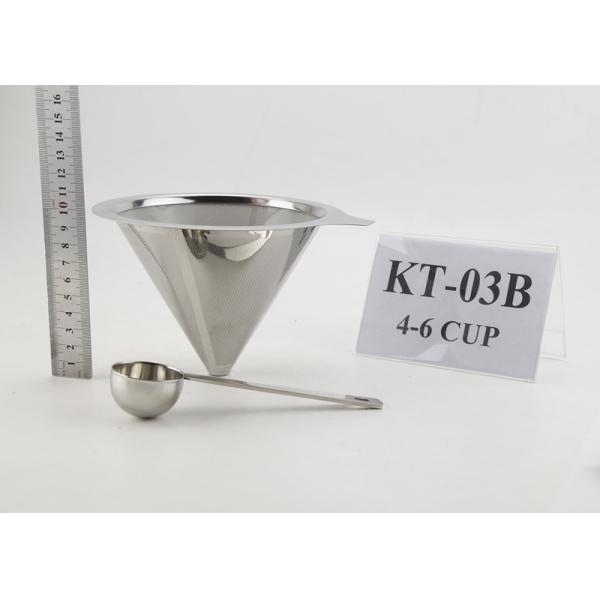 Coffee Maker Gift Set With Large Eco - Friend Fine Mesh Coffee Dripper For 4-6