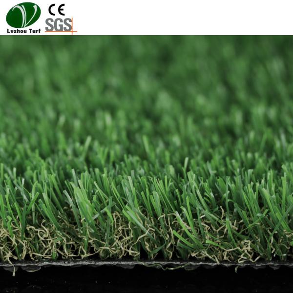 Quality Green Forever Garden Synthetic Turf Field / False Garden Plastic Grass wholesale