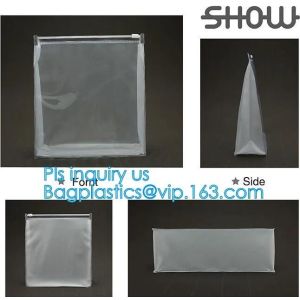 plastic A4 file bag document bag, children traveling EVA bag, resealable slider