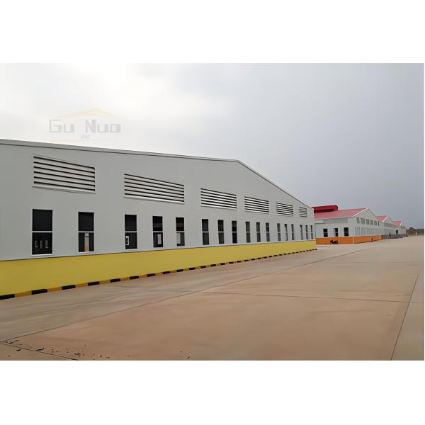 Longevity and Easy Accessibility Steel Structure Warehouse with H Section Coulmn