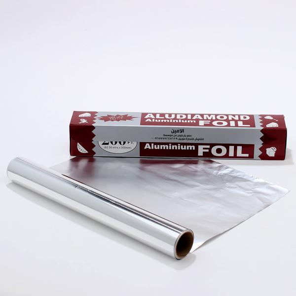 Customized Length Silver Foil Paper Aluminum Foil Roll Product Super Soft