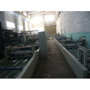 Semi Automatic Fiber Glass Magnesium Oxide Sheet  Construction Material Making machine  Larger Capacity   1500 Sheets