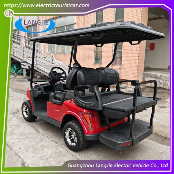 4 Wheel Electric Golf Cart Ac Motor Controller With Rear Brake Lights For Resort