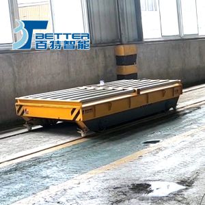 55ton Material Handling Transport Transfer Bogie on Curved Rails