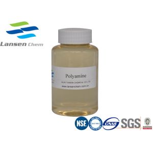 Chemical Auxiliary Agent Polyamine Flocculant 42751-79-1 Low Turbidity Waste