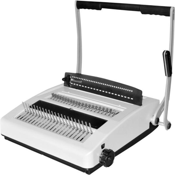 Quality Portable 500 Sheets 330mm Paper Coil Binding Machine wholesale