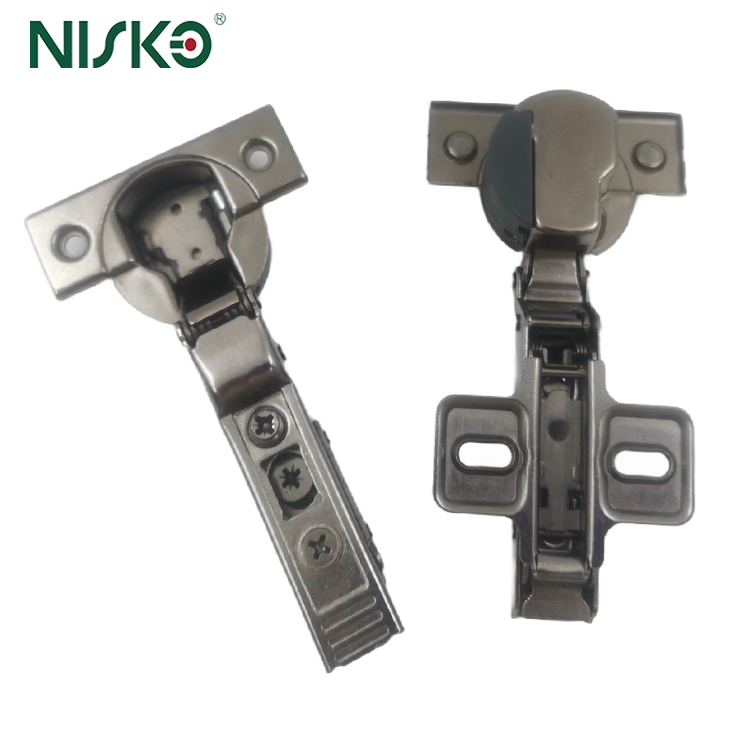 35mm Clip On Soft Closing Hinges 3D Ajustable Iron Flap Hinge Kitchen Cabinet