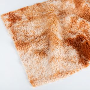 Customized Density Medium Weight Special Dyeing Teddy Fleece Fabric for Garment