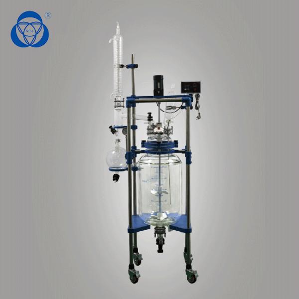 Quality Vertical Pyrolysis Lab Glass Reactor Turnkey Solution Eco Friendly wholesale