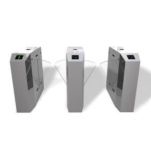 RS485 Fingerprint Barcode RFID Facial Recognition Turnstile