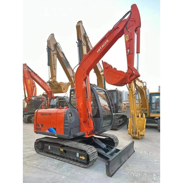 Quality ZX60 Hydraulic Used Hitachi Excavator Easy Operate 6000KG wholesale